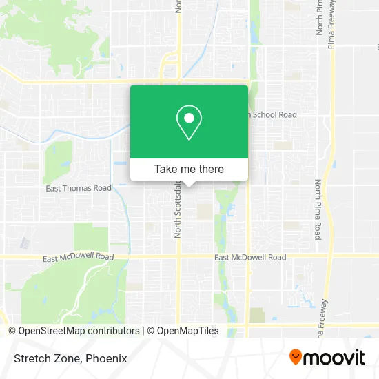 Stretch Zone map