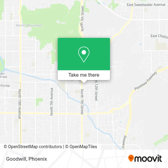 Goodwill map
