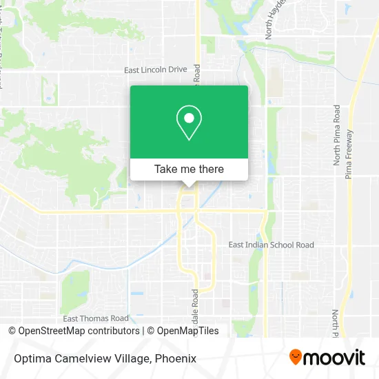 Optima Camelview Village map
