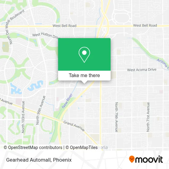 Gearhead Automall map