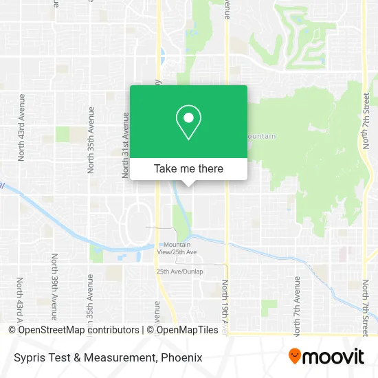 Sypris Test & Measurement map