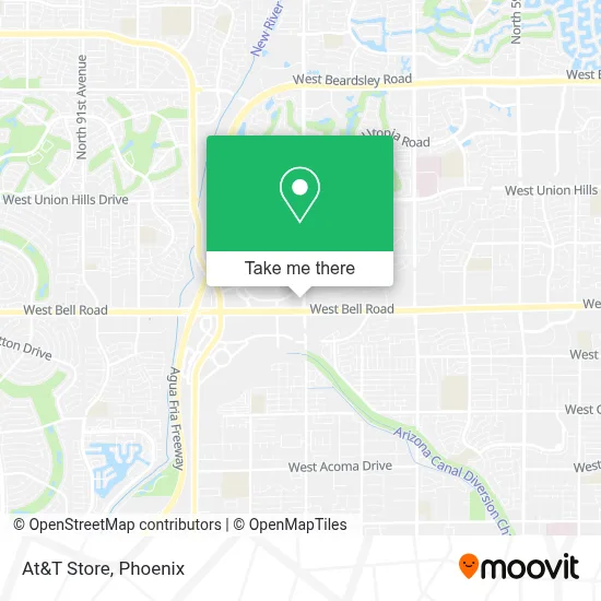At&T Store map