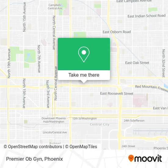 Premier Ob Gyn map