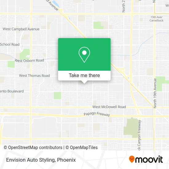 Envision Auto Styling map