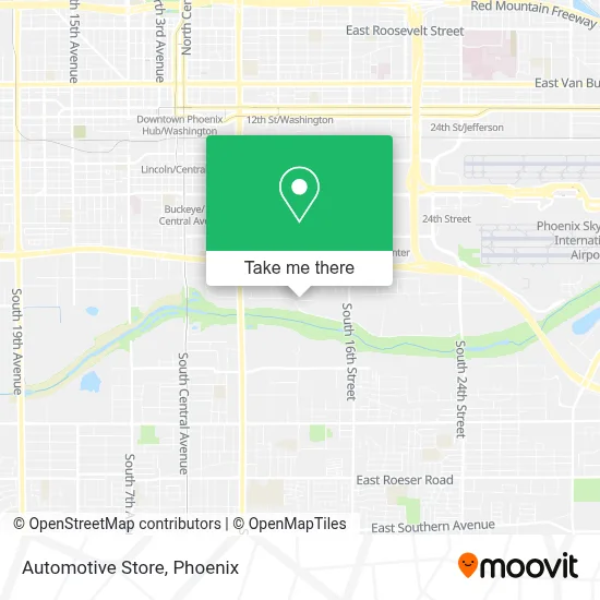 Automotive Store map