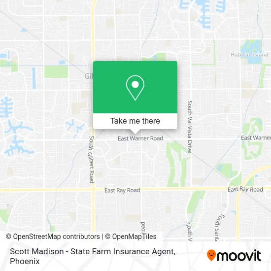 Scott Madison - State Farm Insurance Agent map