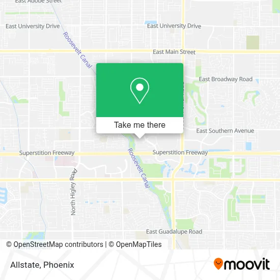 Allstate map