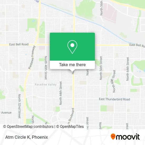 Atm Circle K map
