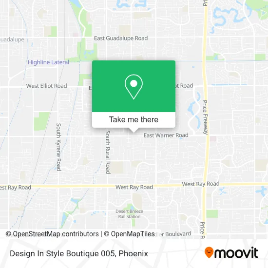 Design In Style Boutique 005 map