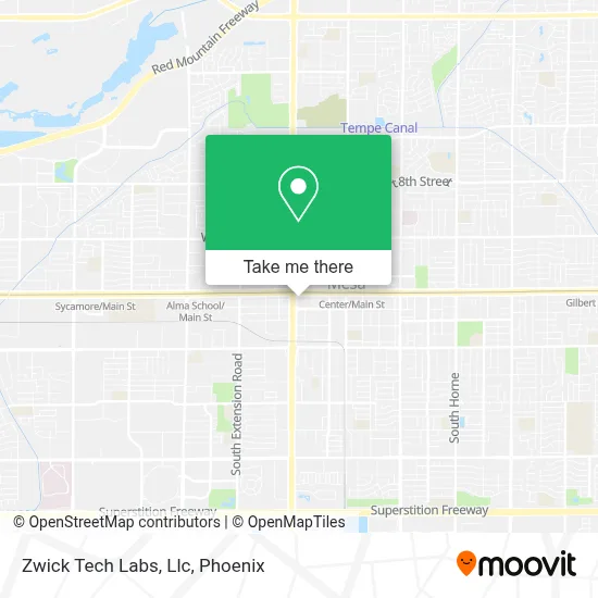 Zwick Tech Labs, Llc map