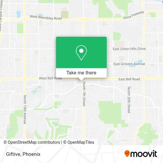 Giftive map