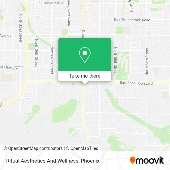 Ritual Aesthetics And Wellness map