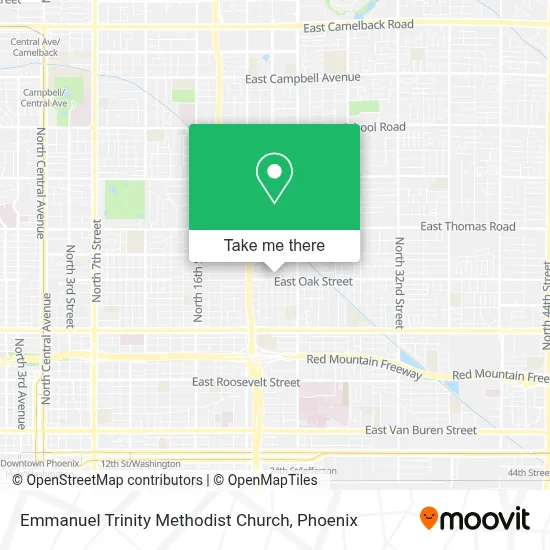 Emmanuel Trinity Methodist Church map