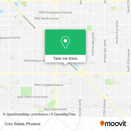 Cmc Rebar map
