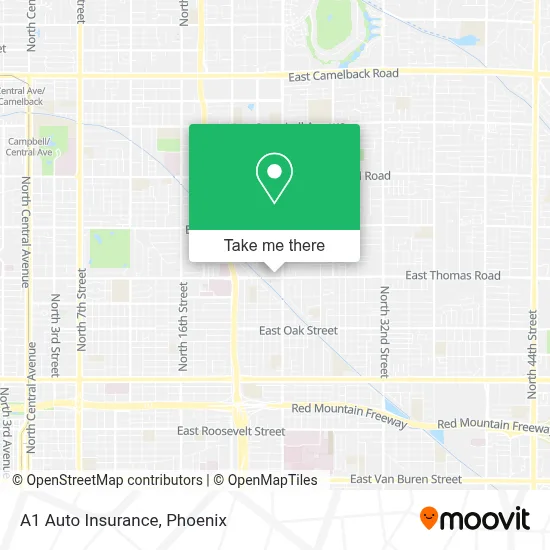 A1 Auto Insurance map