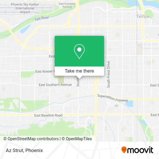 Az Strut map