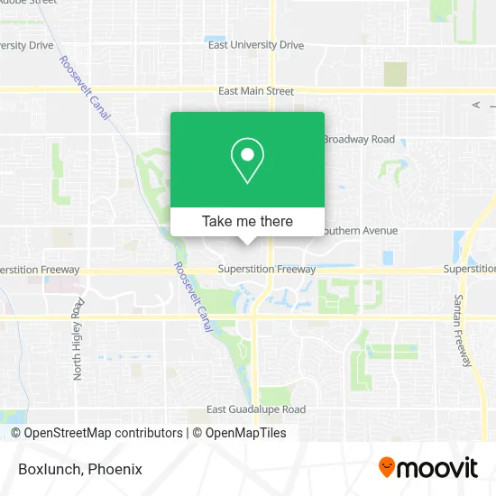 Boxlunch map