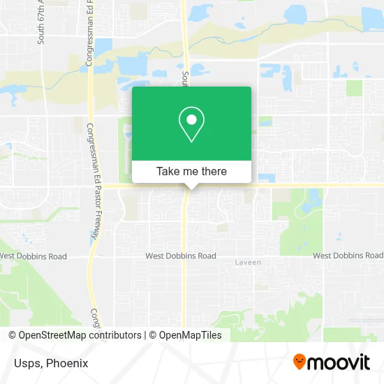 Usps map