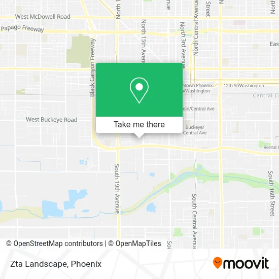 Zta Landscape map