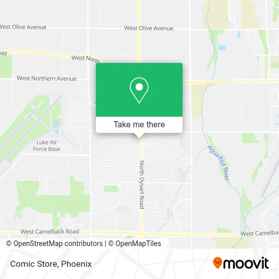 Comic Store map