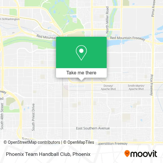 Phoenix Team Handball Club map