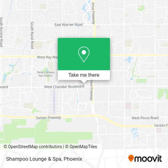 Shampoo Lounge & Spa map