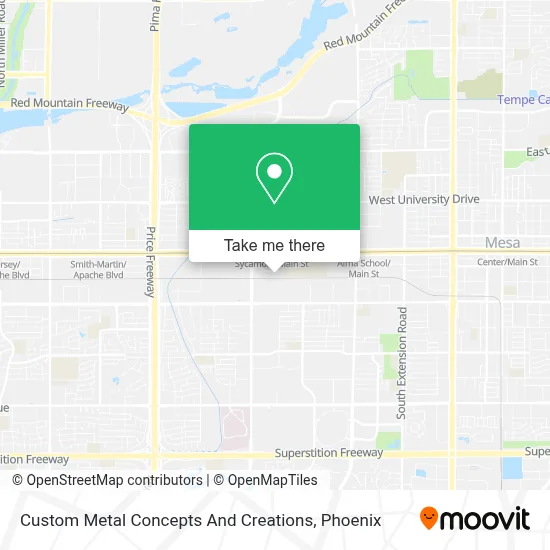 Custom Metal Concepts And Creations map