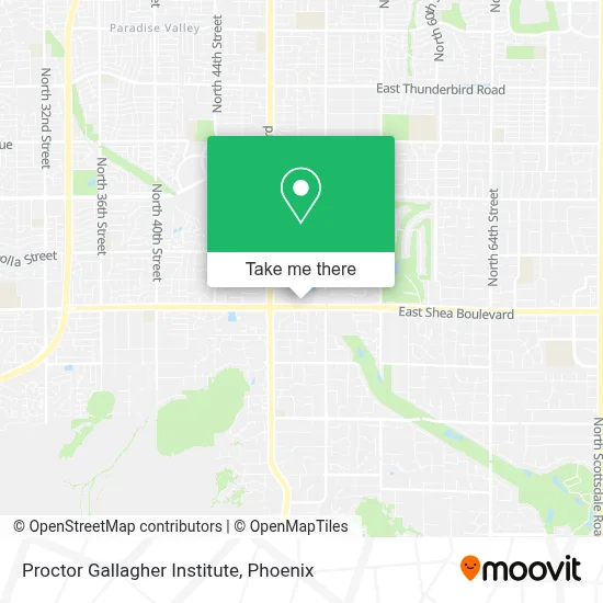 Proctor Gallagher Institute map