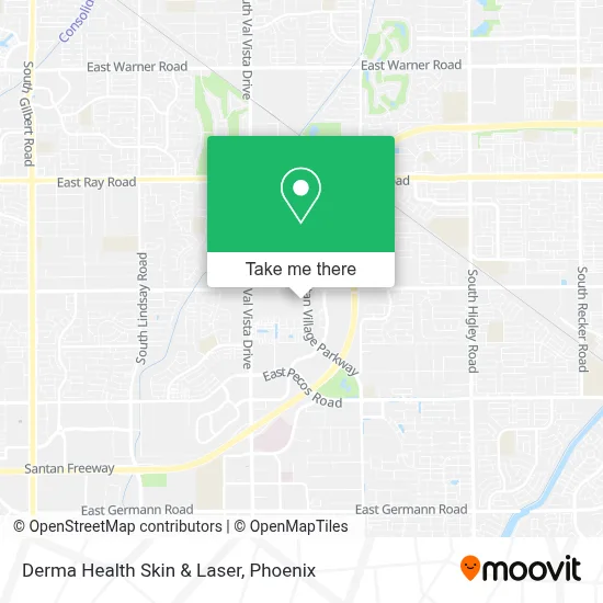 Derma Health Skin & Laser map