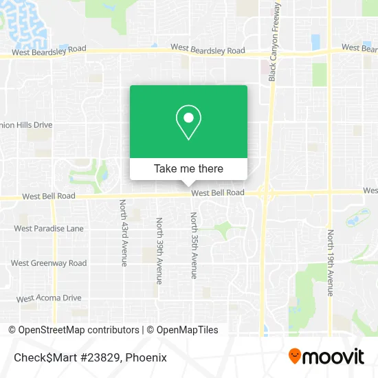 Check$Mart #23829 map