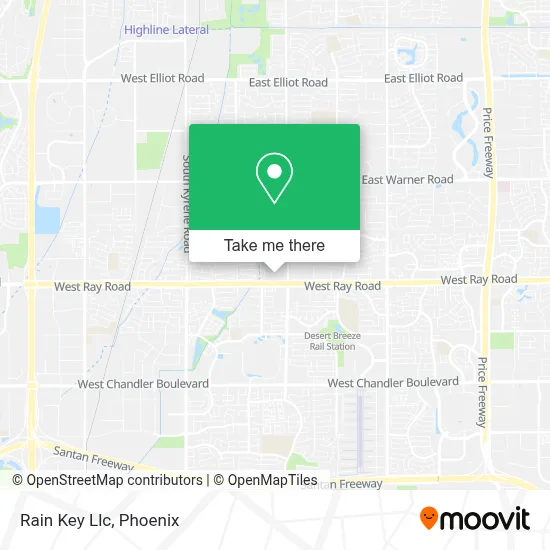 Rain Key Llc map