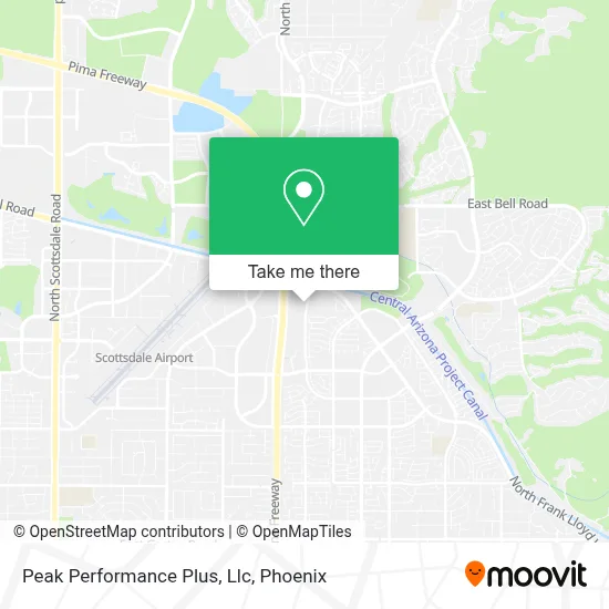 Peak Performance Plus, Llc map