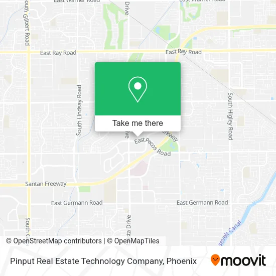 Pinput Real Estate Technology Company map