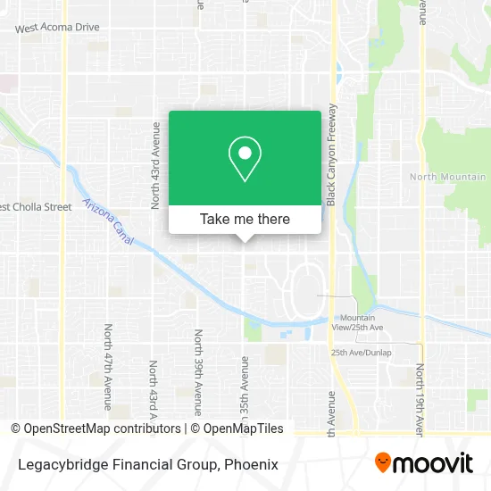Legacybridge Financial Group map