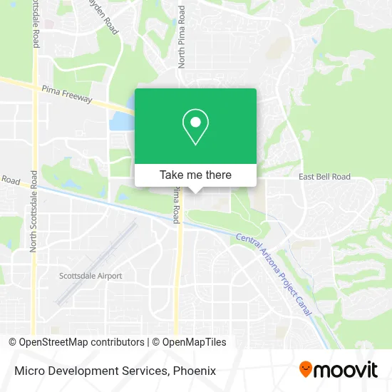 Micro Development Services map