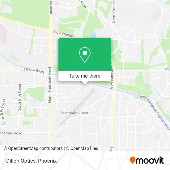 Dillon Optics map