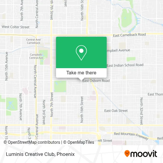 Luminis Creative Club map