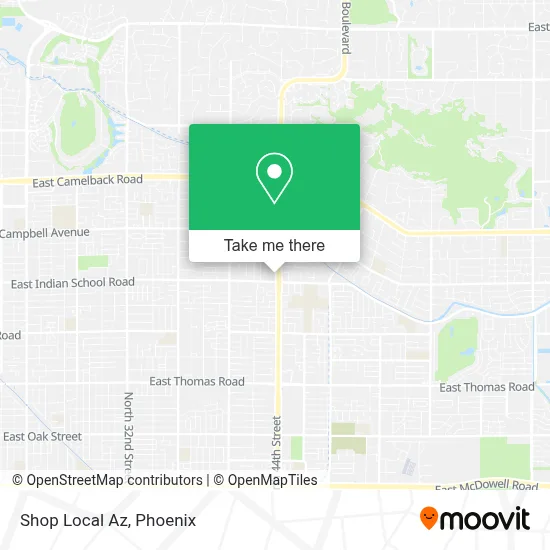 Shop Local Az map