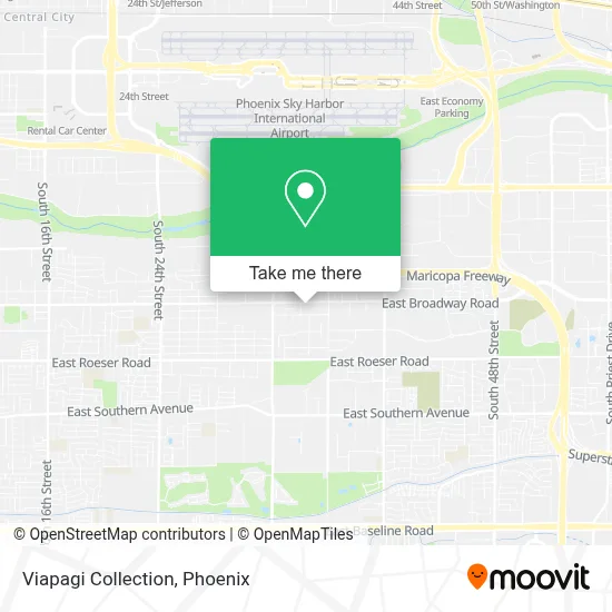 Viapagi Collection map