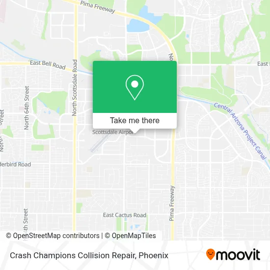 Crash Champions Collision Repair map