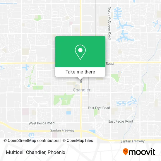 Multicell Chandler map