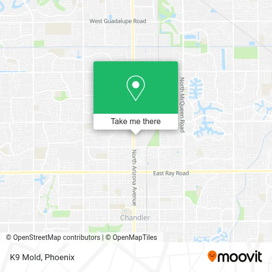 K9 Mold map
