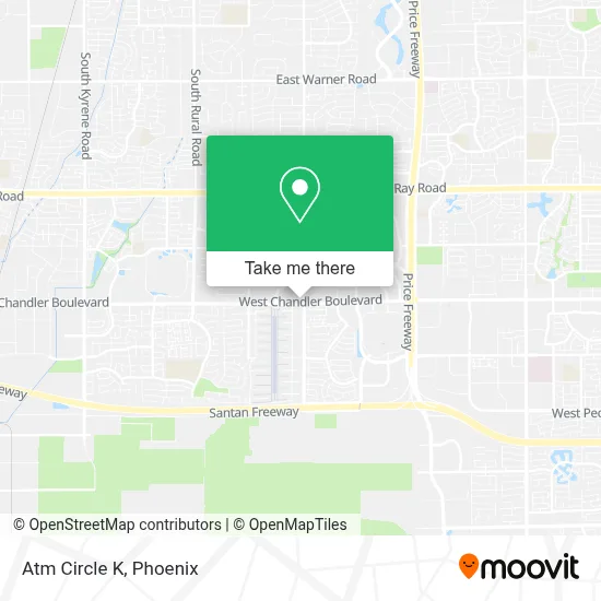 Atm Circle K map