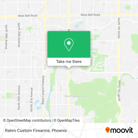 Rahm Custom Firearms map