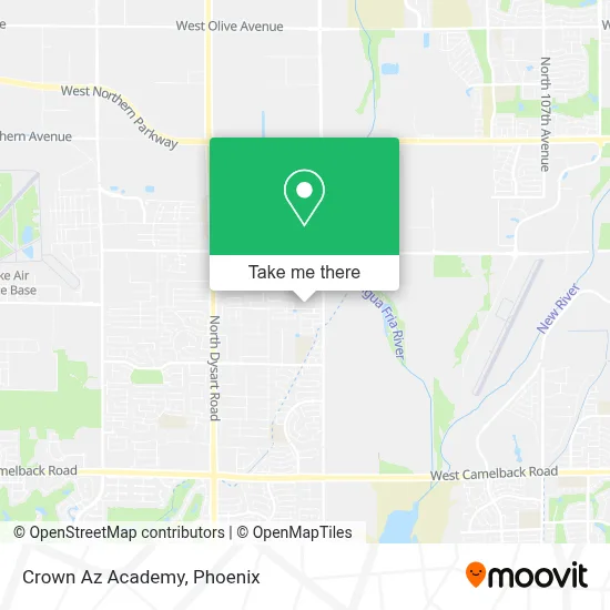 Crown Az Academy map
