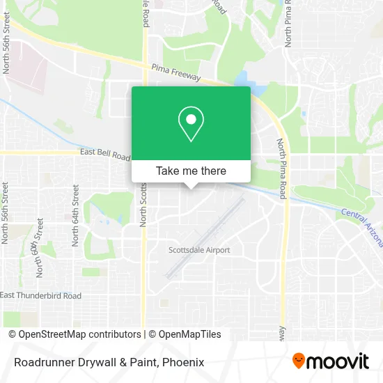Roadrunner Drywall & Paint map
