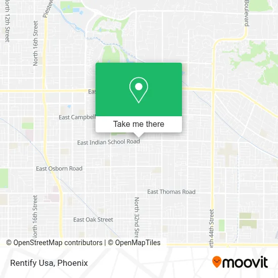 Rentify Usa map