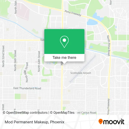 Mod Permanent Makeup map