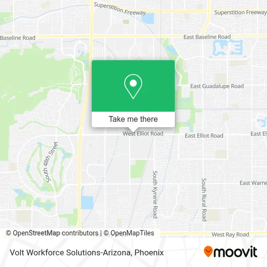 Volt Workforce Solutions-Arizona map