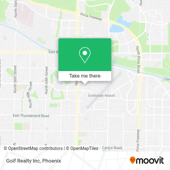 Golf Realty Inc map